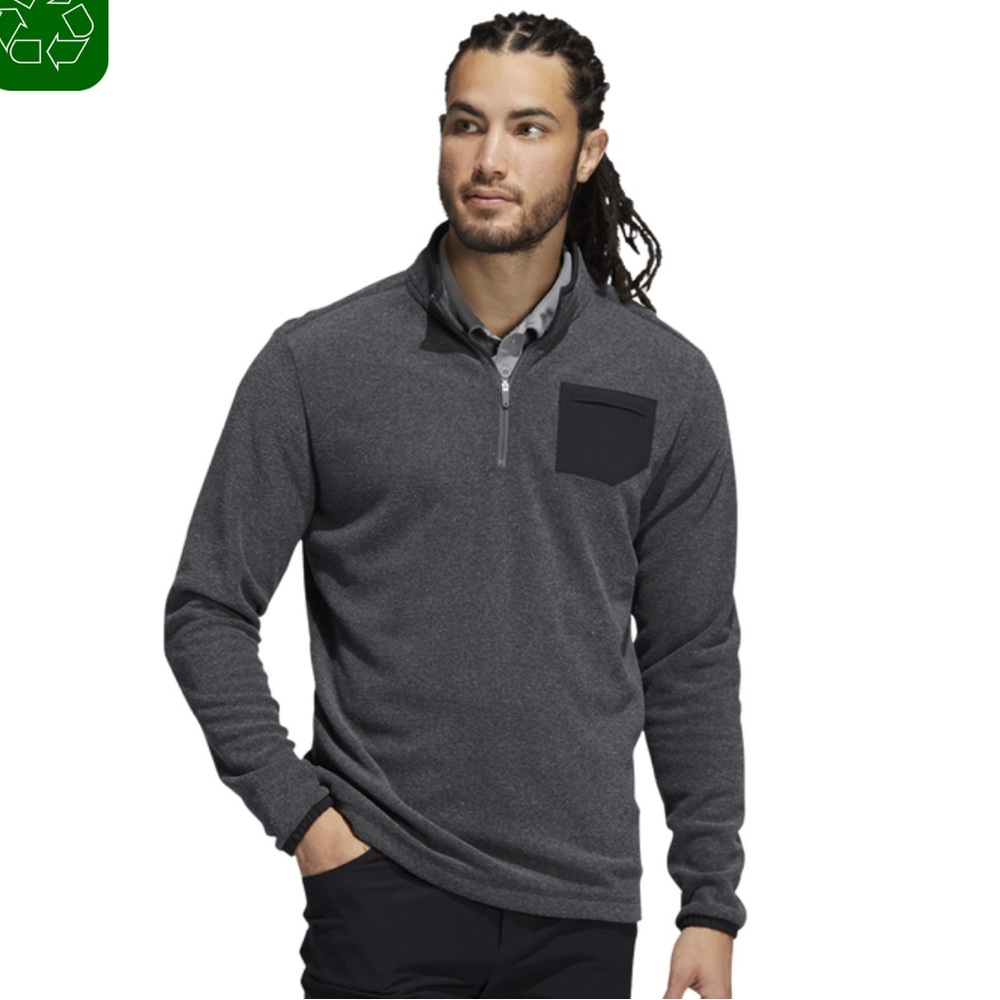 Adidas Primegreen Pocket Quarter-Zip Pullover